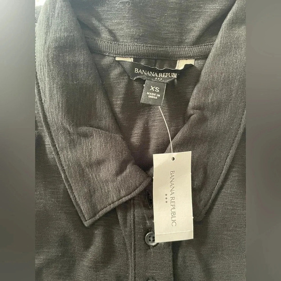 Banana Republic Slub Ribbed Polo Tank - Picture 4 of 11